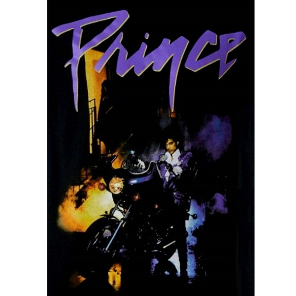 Prince Purple Rain pop rock R&B Official cotton T-Shirt M NWT - Picture 2 of 2